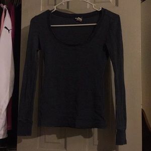 Grey Long Sleeve Shirt